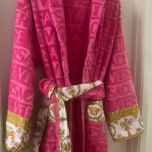Women’s Versace pink robe - XL